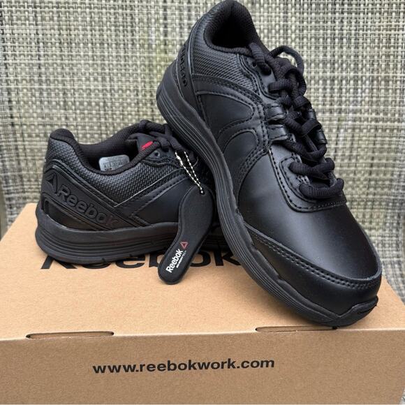 Reebok NWT Men's RB3500 Guide Work Cross Trainer Work Shoes Black Size 4 - Picture 5 of 10